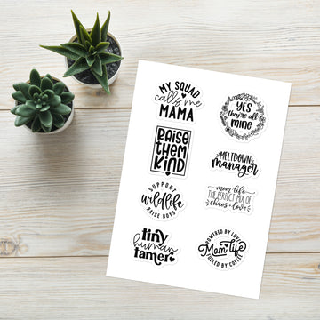 Mom Life Sticker Sheet
